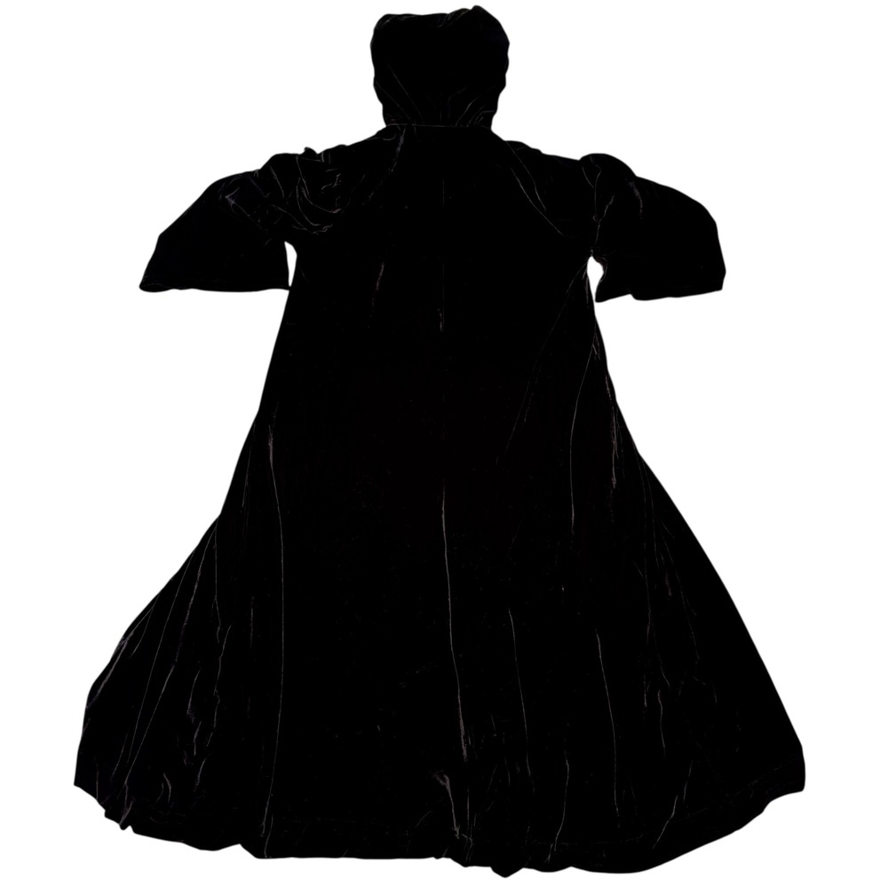 ๐ Harry Potter Unisex Gryffindor Heavyweight Blk Velvet Robe Cosplay Halloween - Picture 12 of 16